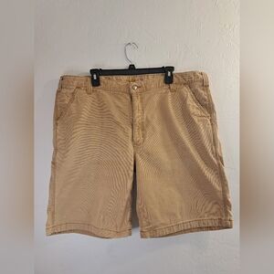 Carhartt Men's Rigby Hickory Relaxed Fit Cargo Shorts Sz. 42 Work Rugged Outdoor